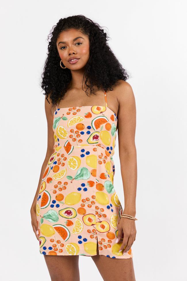 Undeniable Growth Multi Icon Print Mini Dress SALE Product Image