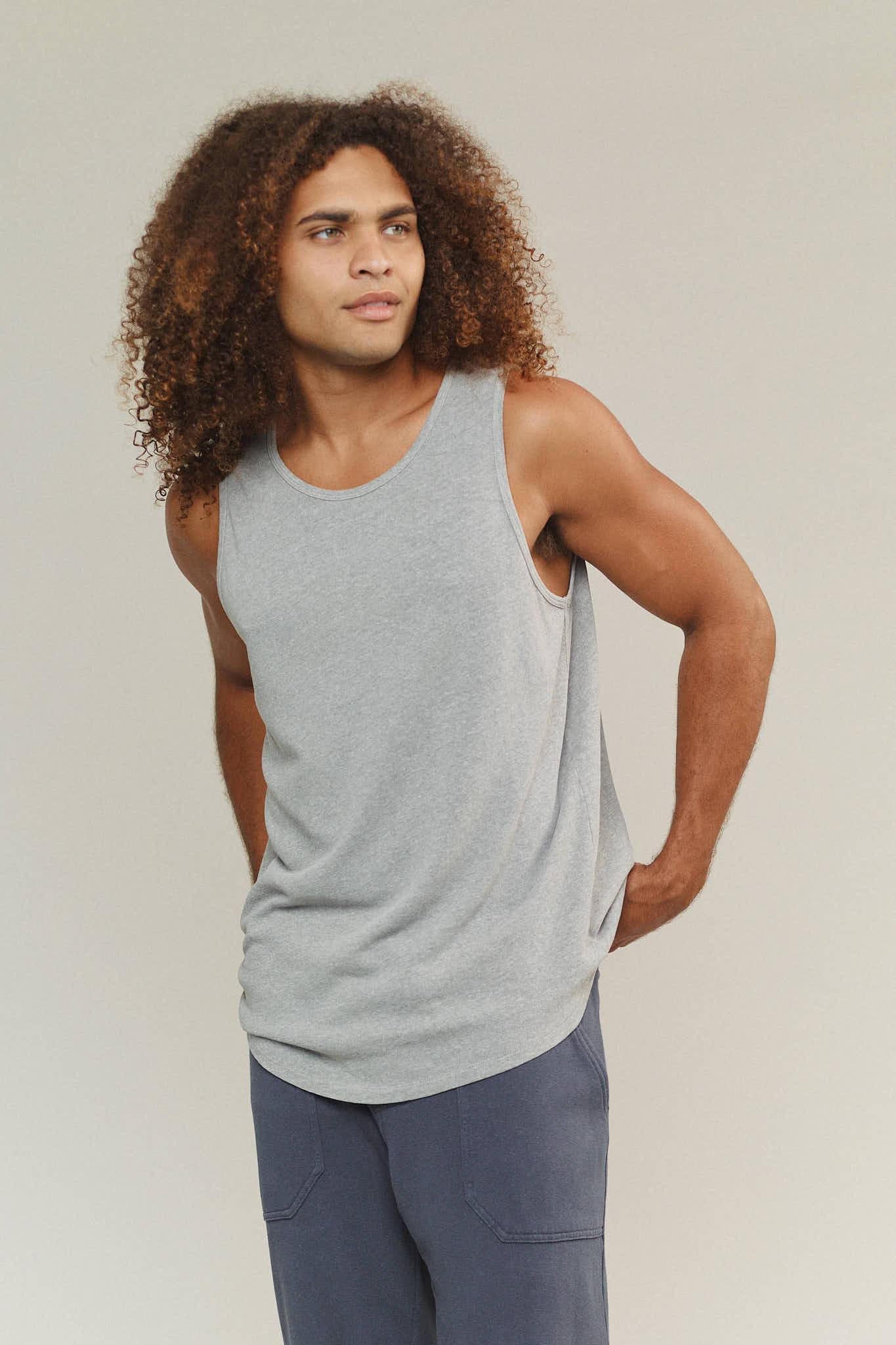 Heathered Tank Top Male Product Image