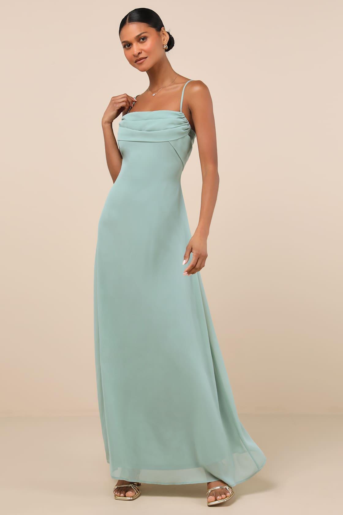 Jelena Sage Pleated Sleeveless Maxi Dress Product Image