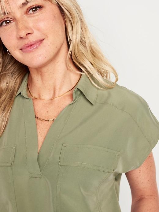 Dolman-Sleeve Utility Top Product Image