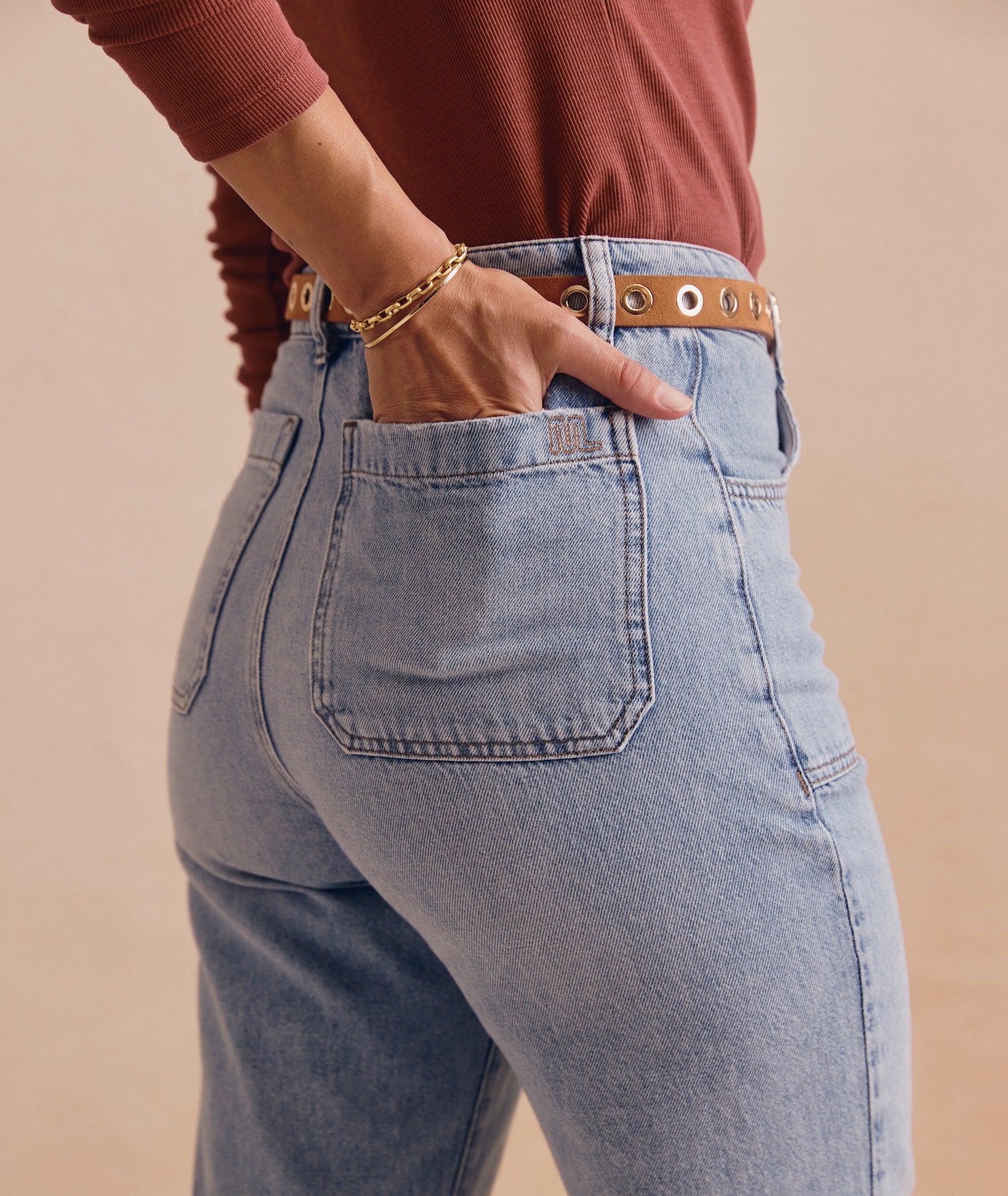 Bridget Denim Flare Pant Product Image