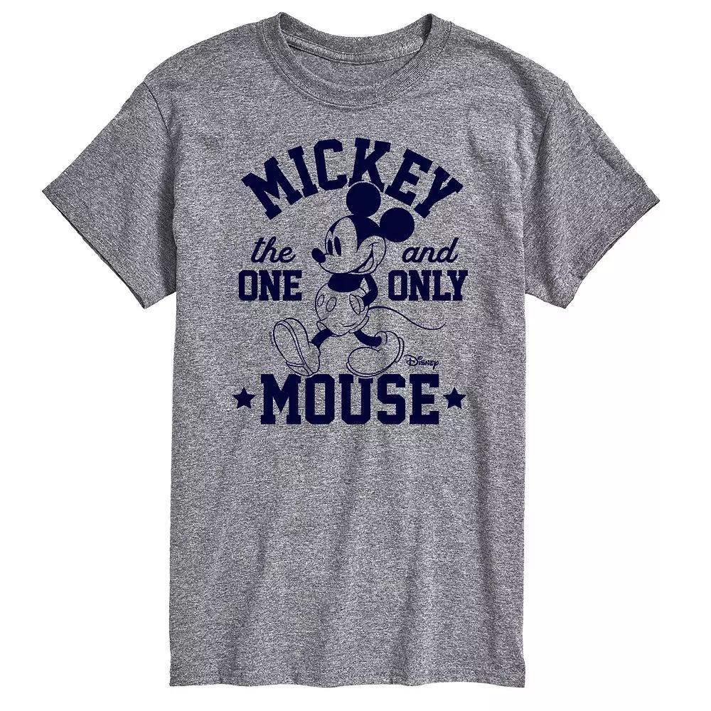 Disney's Mickey Mouse Men's One and Only Graphic Tee, Size: Medium, Red Product Image