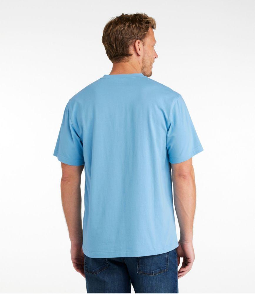 
                            Men's Carefree Unshrinkable Tee, Traditional Fit, Henley
                         Product Image