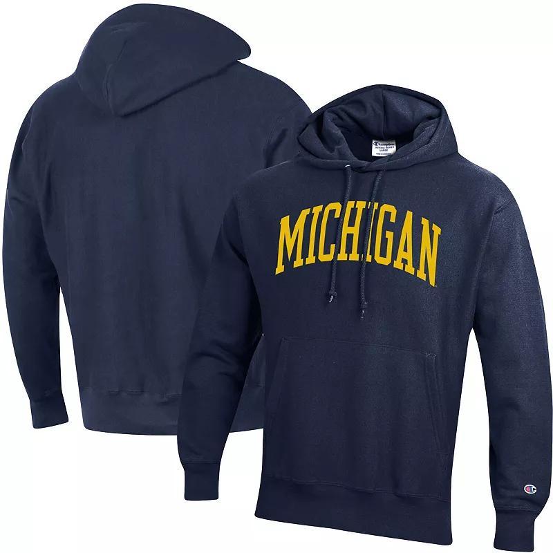 Mens Champion Ohio State Buckeyes Team Arch Reverse Weave Pullover Hoodie Product Image