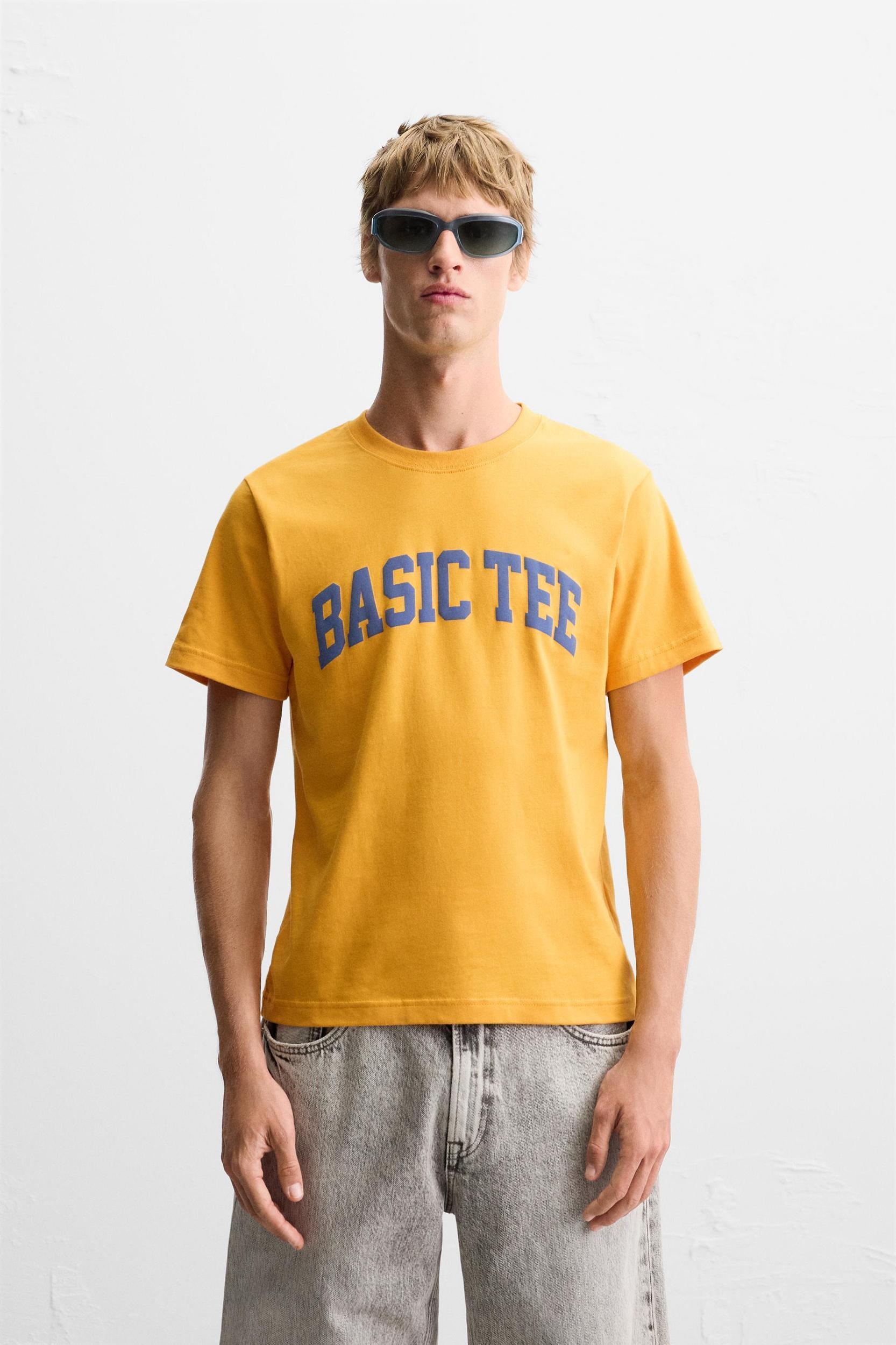 TEXT PRINT T-SHIRT Product Image