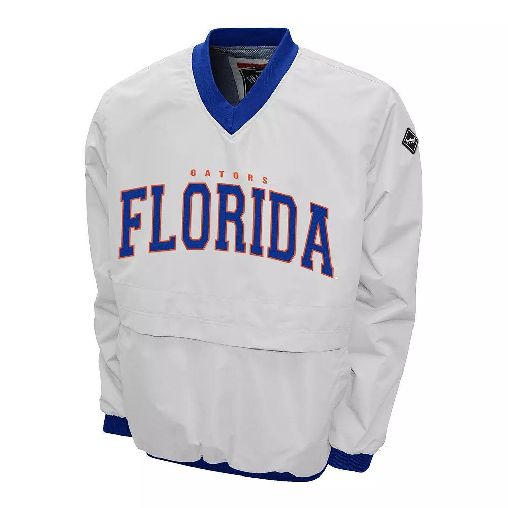 Men's Florida Gators Members Windshell Pullover, Size: XXL, White Product Image