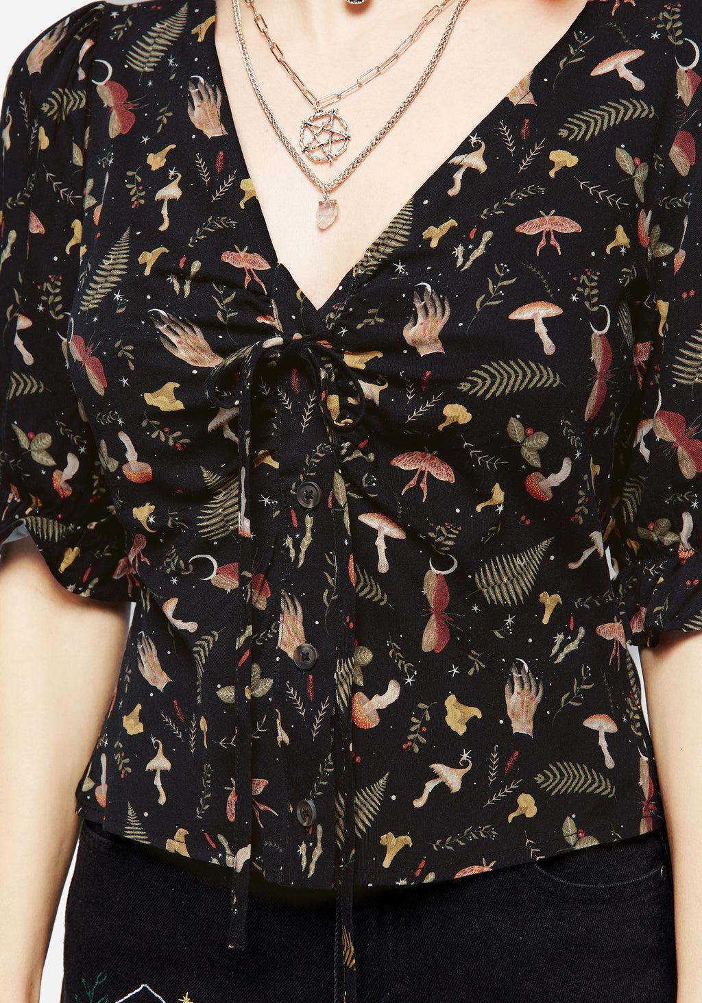 Liviana Ruched Crop Top Product Image