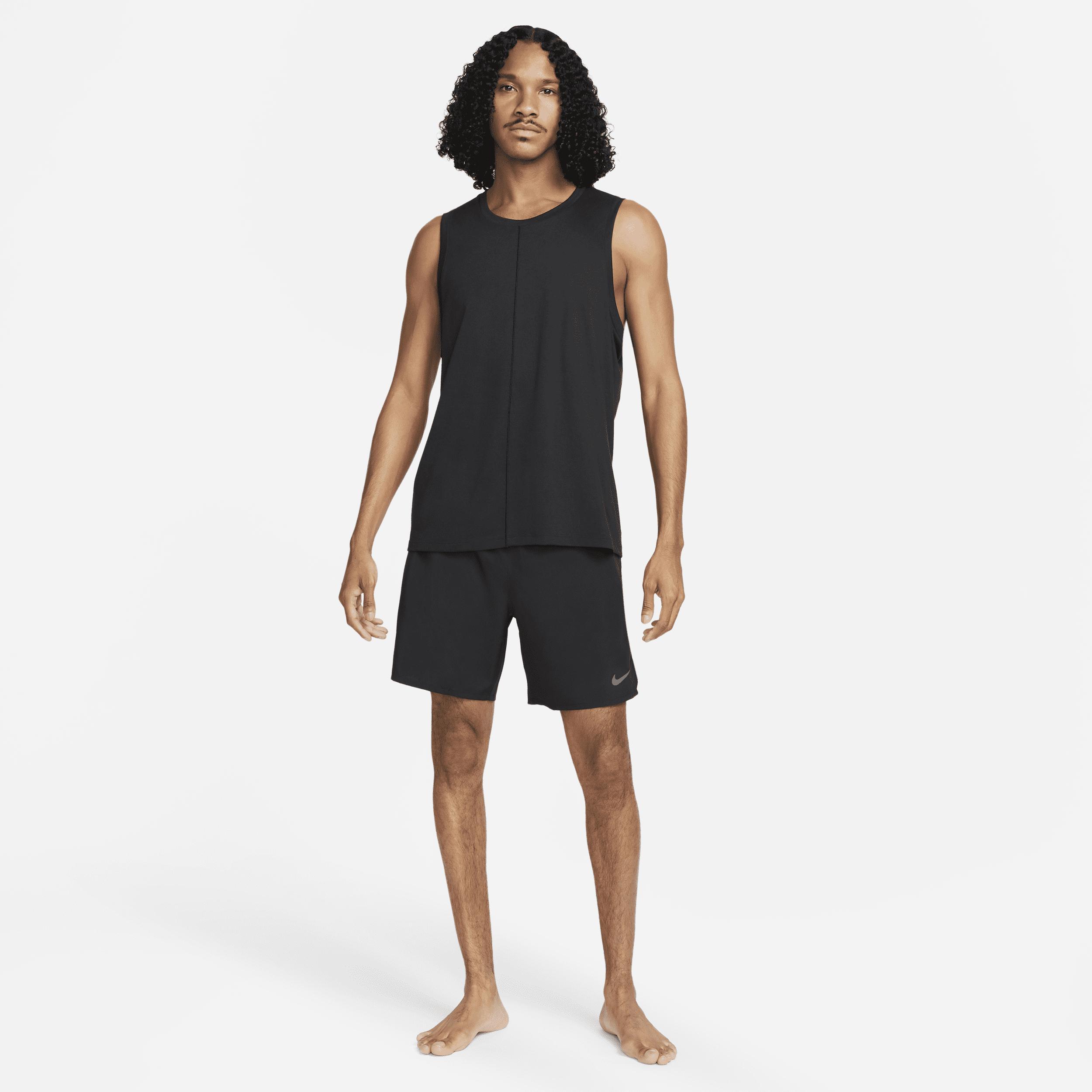 Men's Nike Dri-FIT Challenger 7" 2-in-1 Running Shorts, Size: Medium, Black Reflectiv Silver Product Image