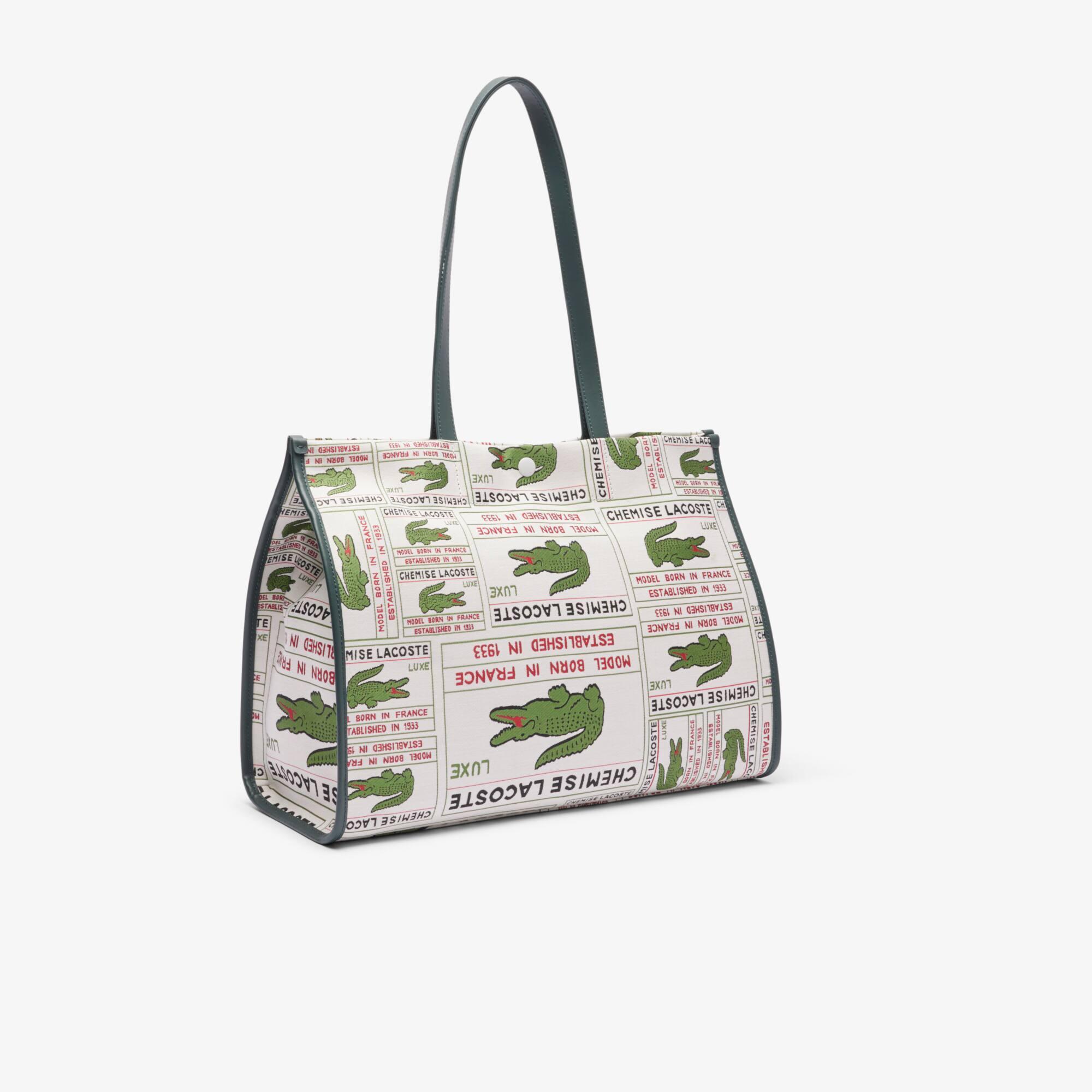 Large Heritage Jacquard Tote Product Image