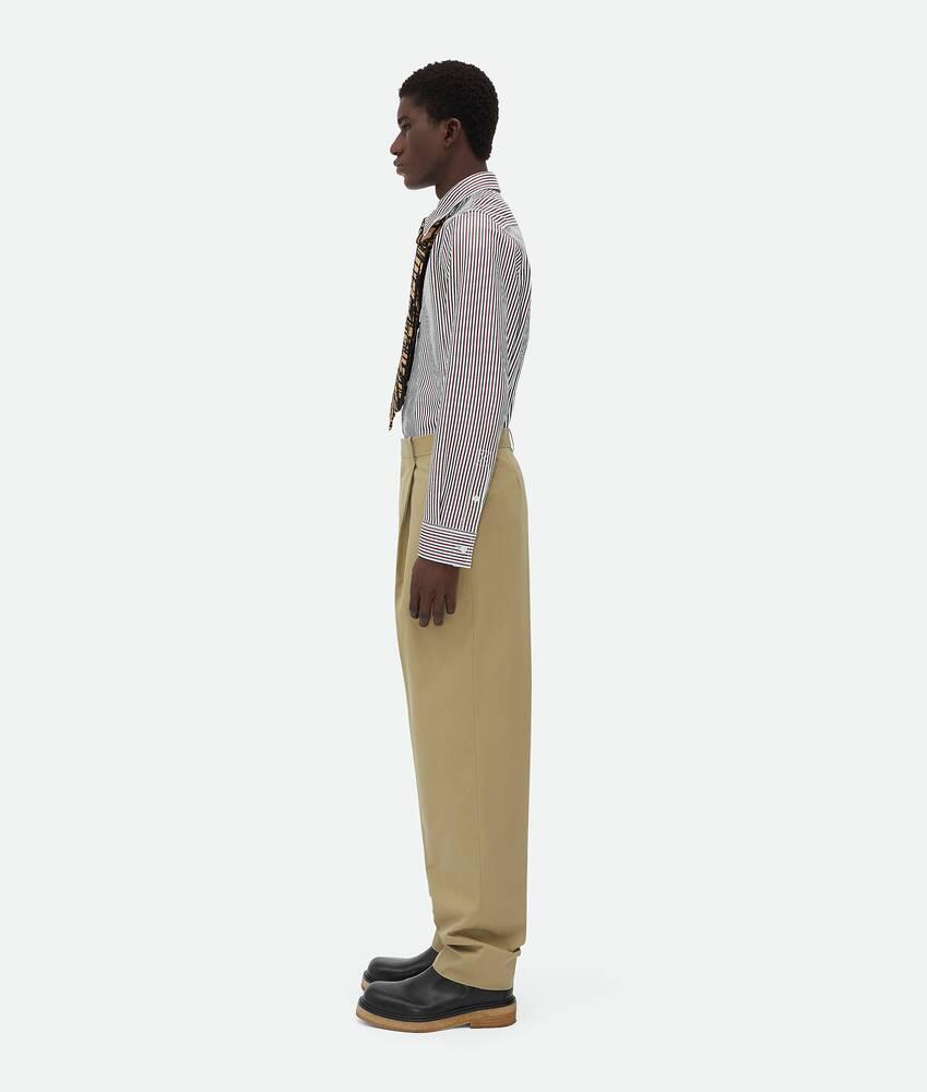 Men's Light Cotton Twill Trousers in Flint Product Image