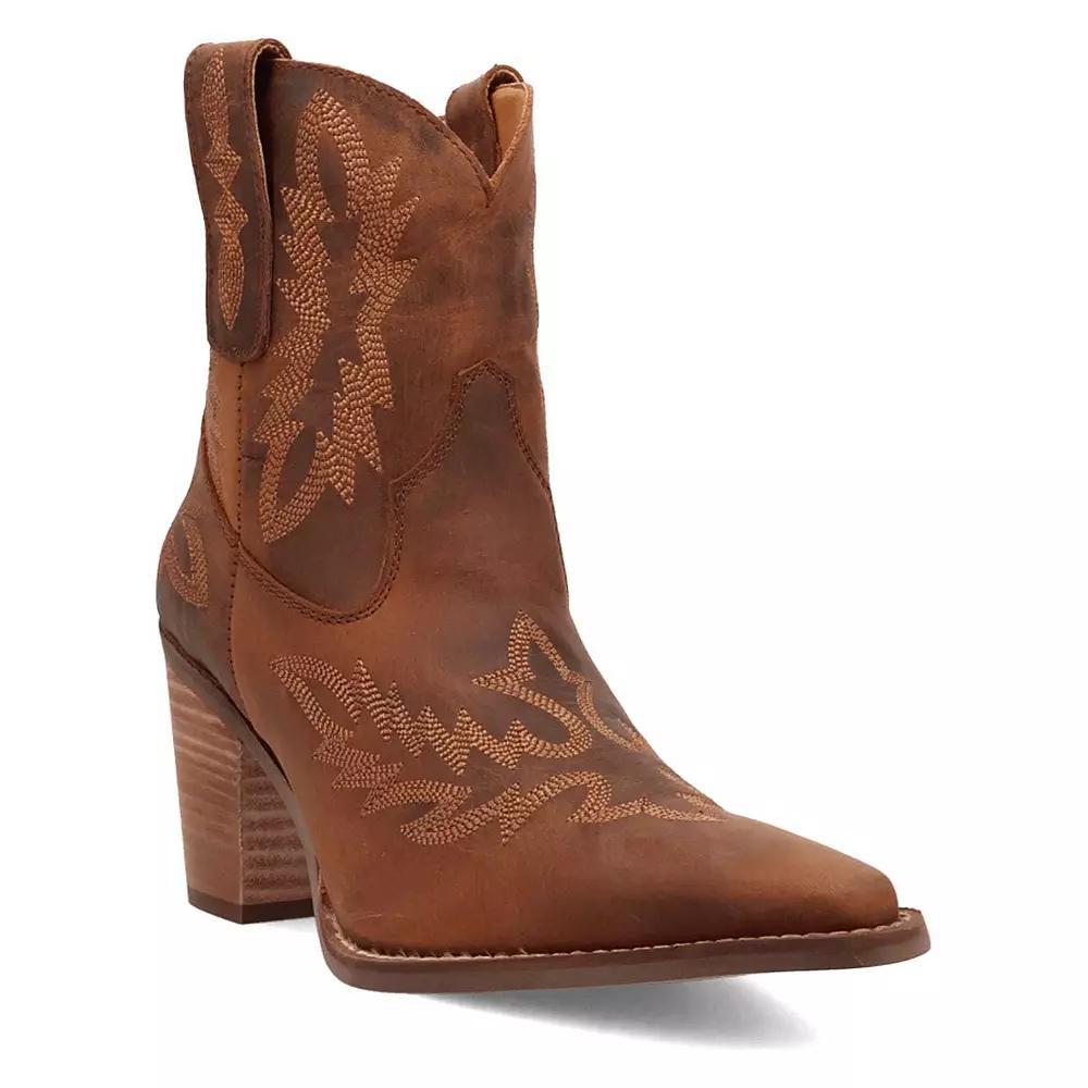 Dingo Rocky Top Women's Leather Ankle Boots, Size: 7, Brown Product Image