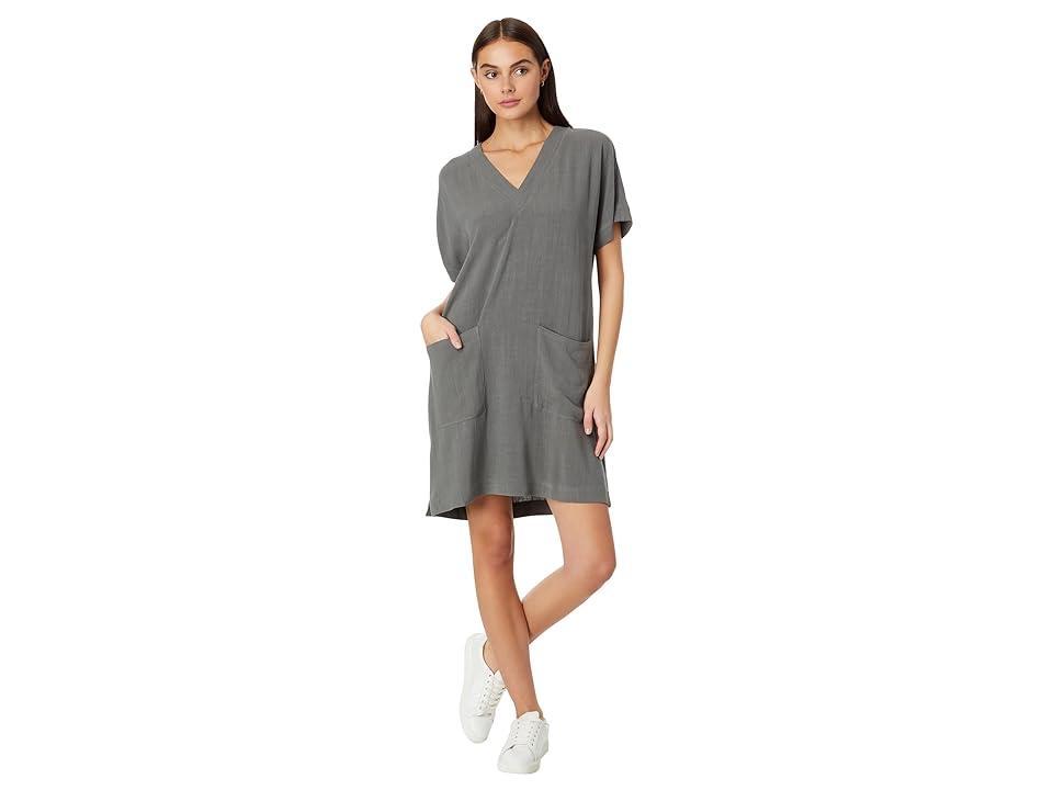 Splendid Vienna V-Neck Short Sleeve Shift Dress Product Image