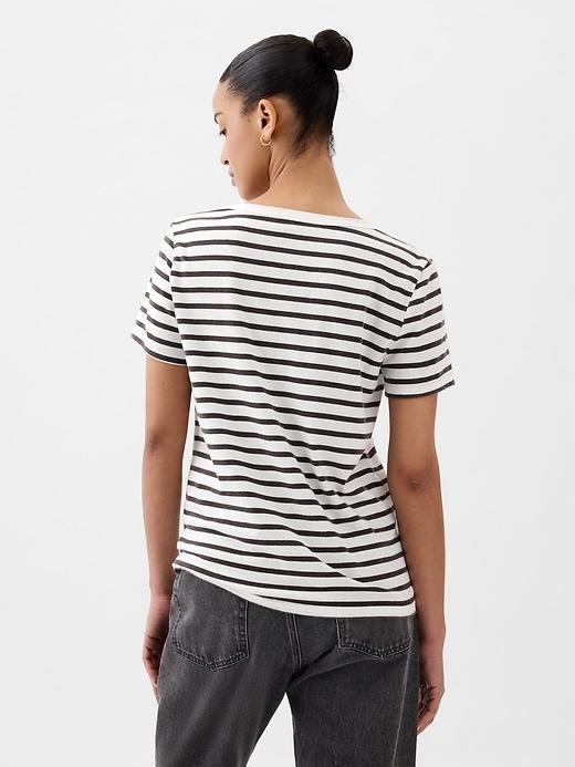 Organic Cotton VintageSoft V-Neck T-Shirt Product Image