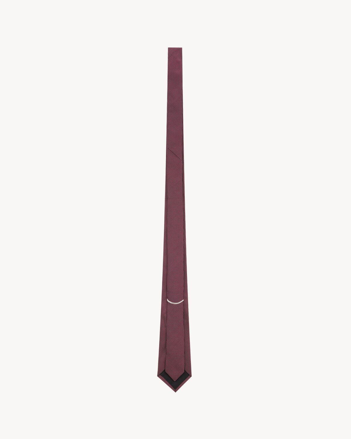 dotted tie in silk grosgrain Product Image