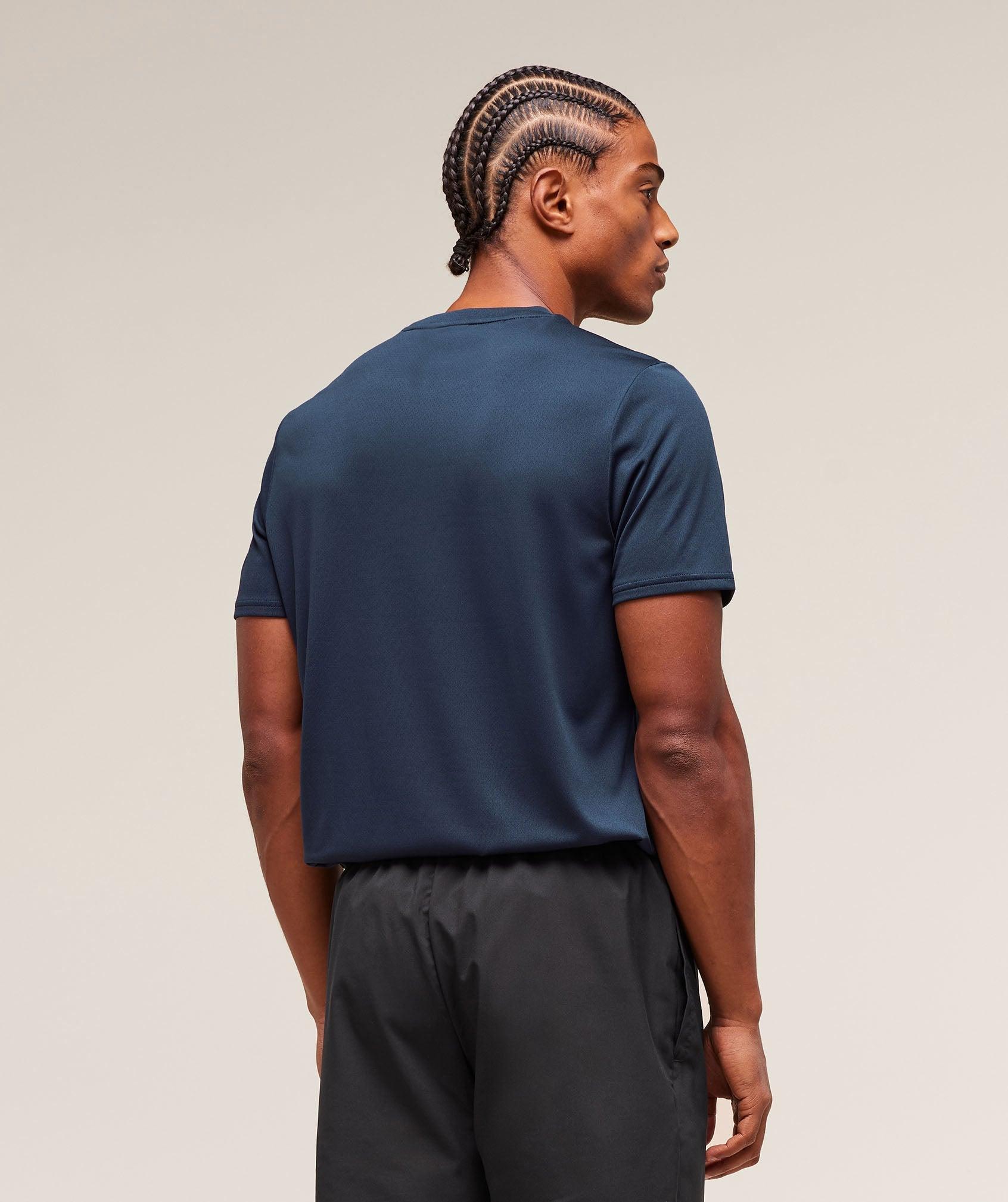 Gymshark Arrival Regular Fit T-Shirt - Navy Male Product Image