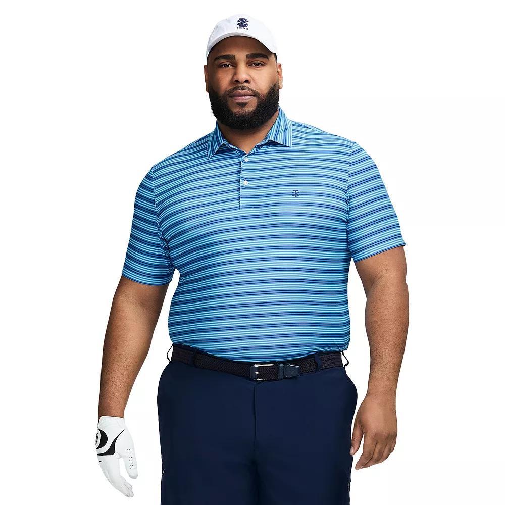 Big & Tall IZOD Swingflex Elite Golf Short Sleeve Polo Shirt, Men's, Size: XL Tall, Regatta Stripe Product Image