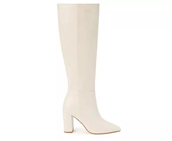 Beach by Matisse Faithfull Women's Knee-High Boots, Size: 6, Ivory Product Image
