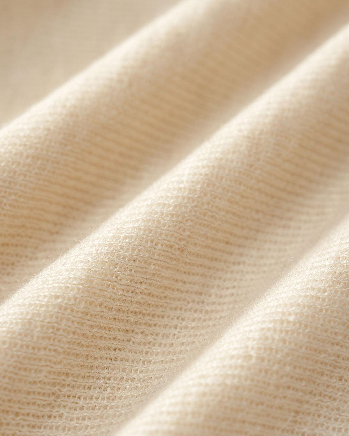 Apricot Cowl Neck Ruched Slim Tee Product Image