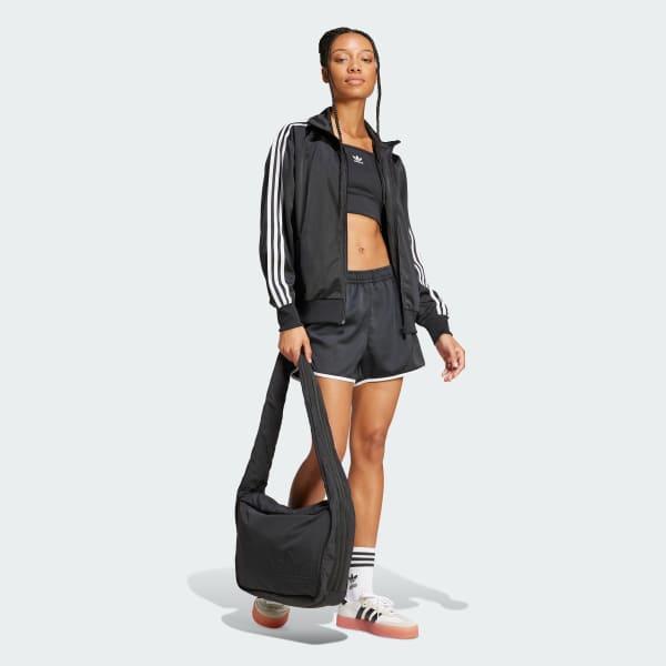 adidas Adicolor Classic Firebird Loose Track Top Black M Womens Product Image