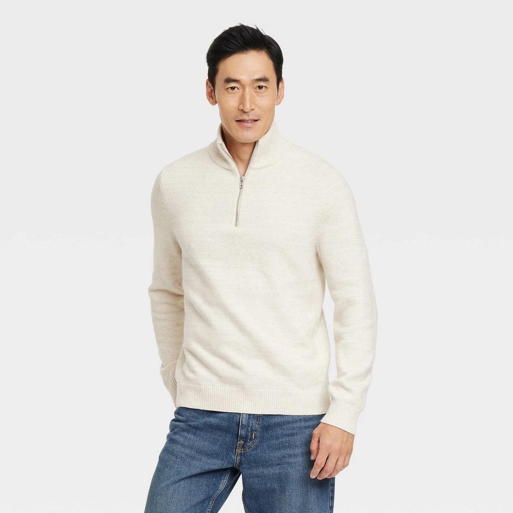 Men's Quarter Zip Sweater - Goodfellow & Co™ Product Image