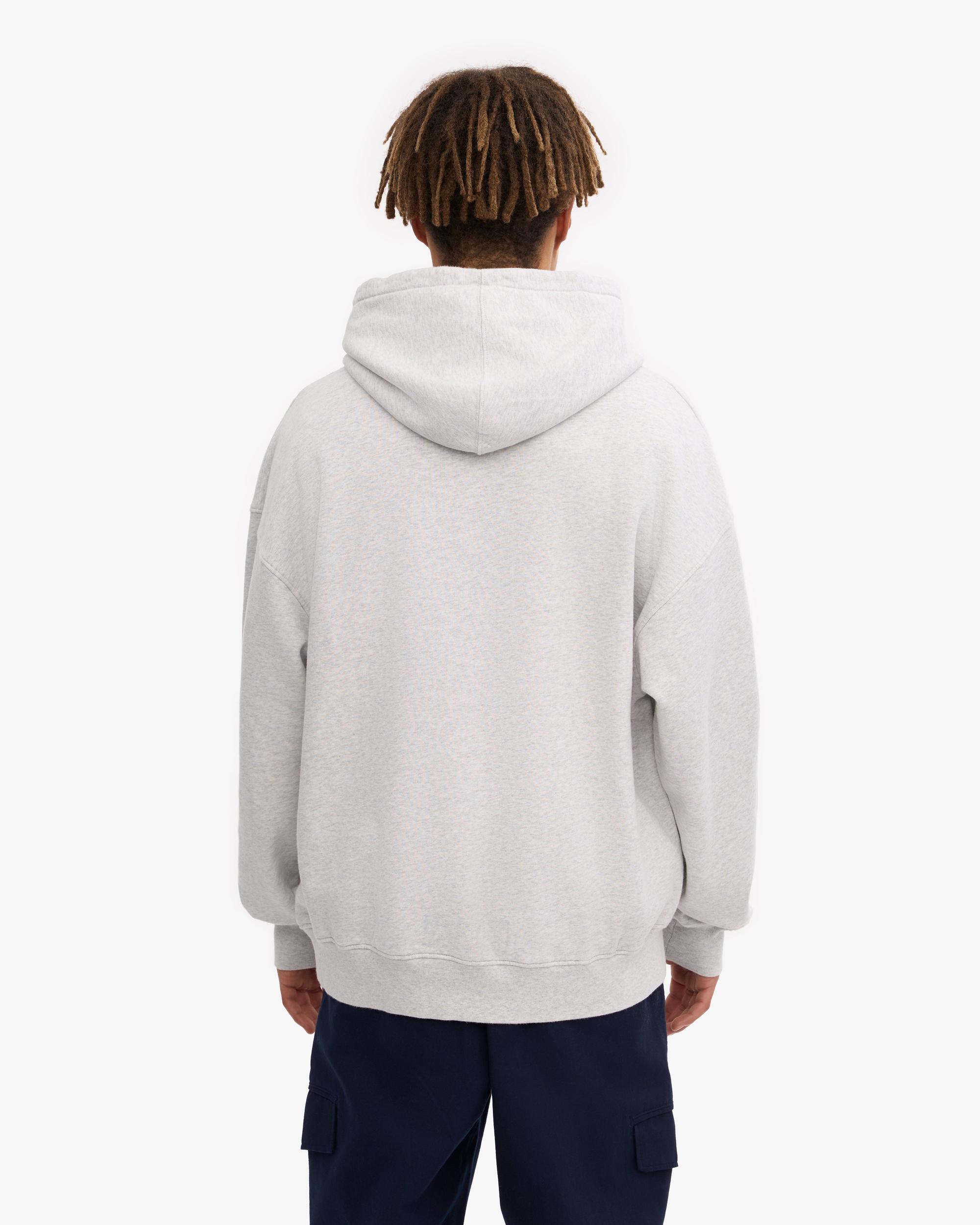 Organic Oversized Hood - Snow Melange Product Image