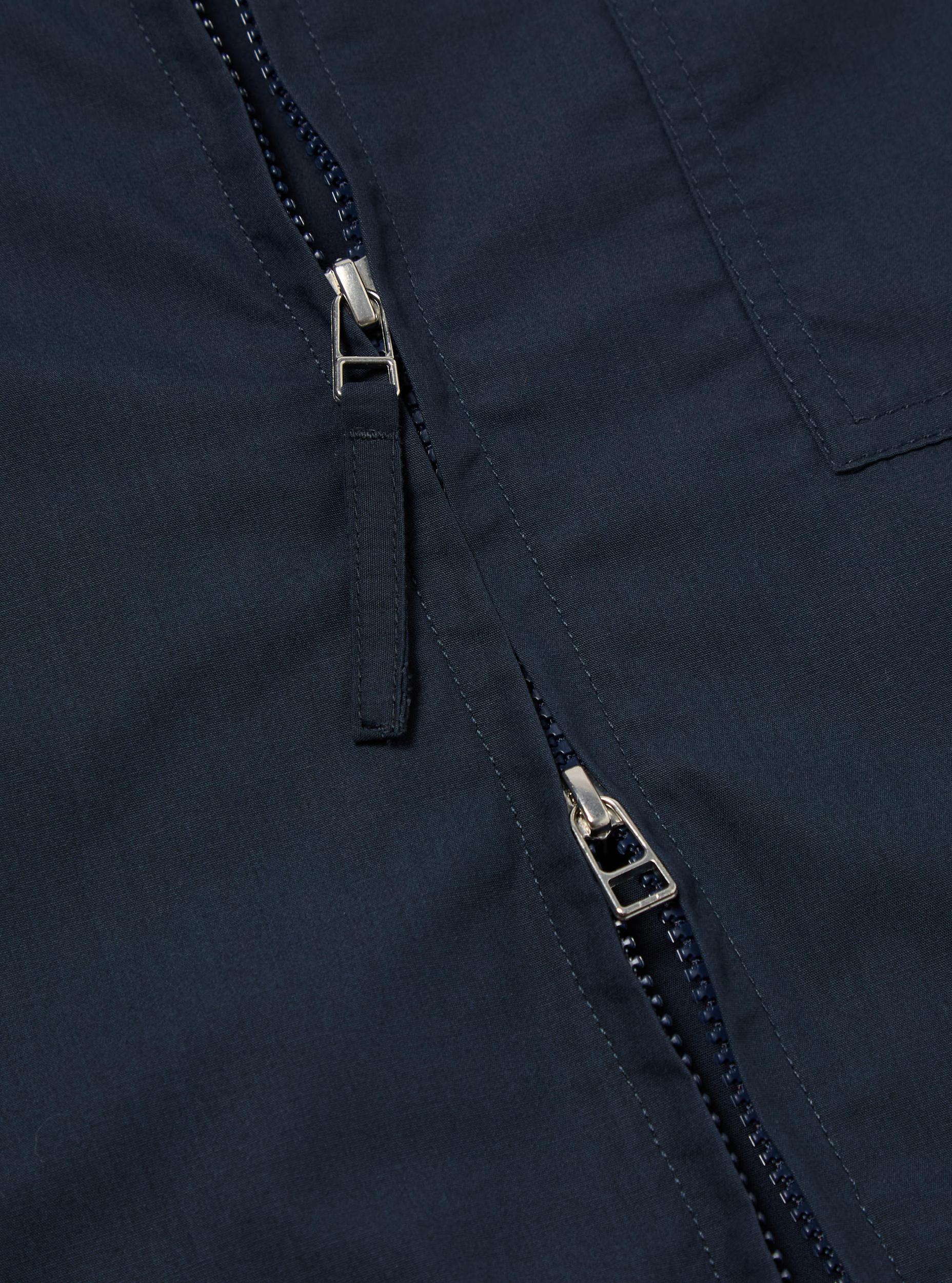 Navy Recycled Polytech Rose Bowl Jacket Product Image