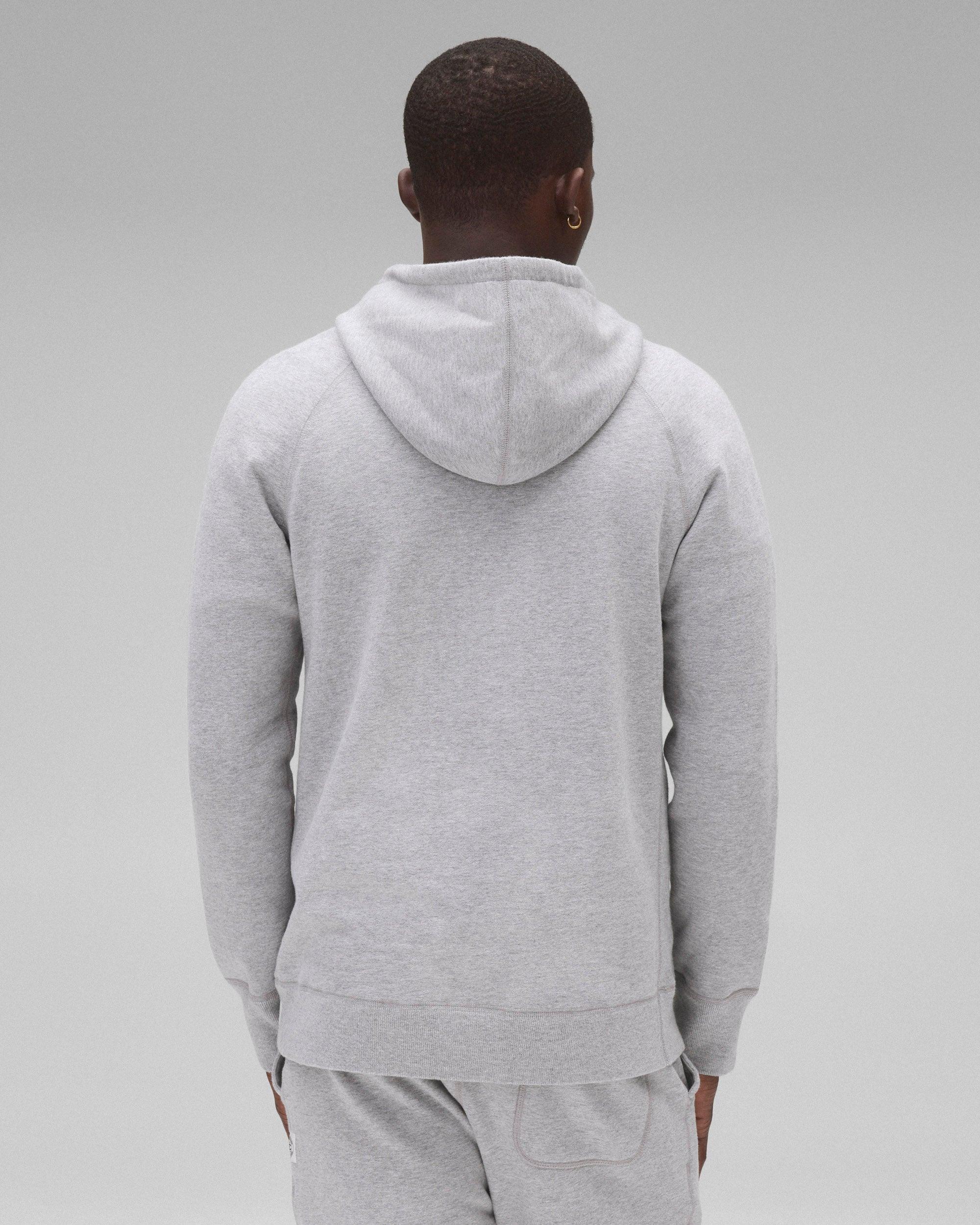 Midweight Terry Slim Hoodie Male Product Image