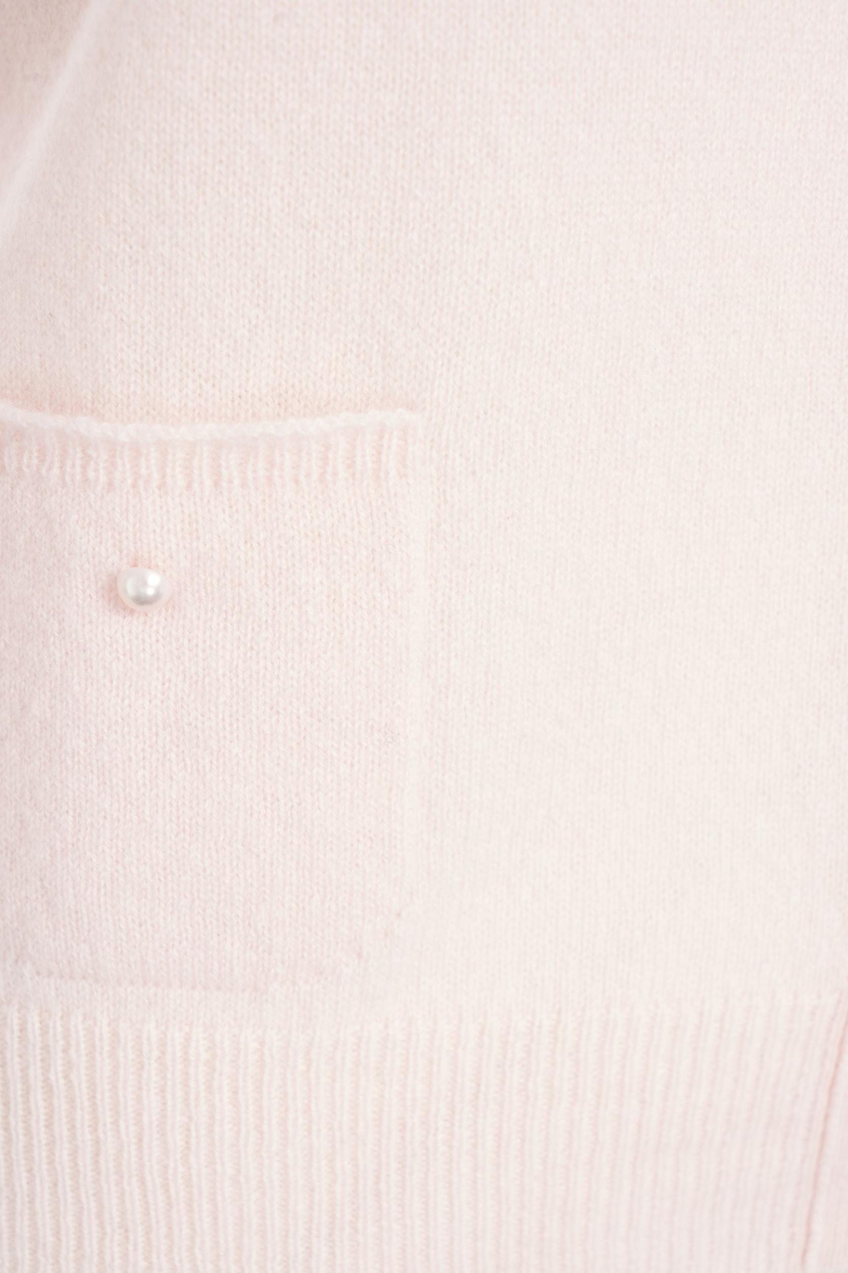 Knit Cardigan with Pearl Details Product Image
