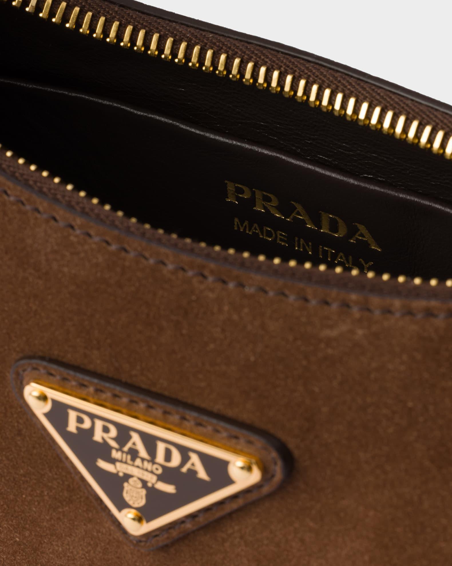 Arque Crescent Suede Shoulder Bag Product Image