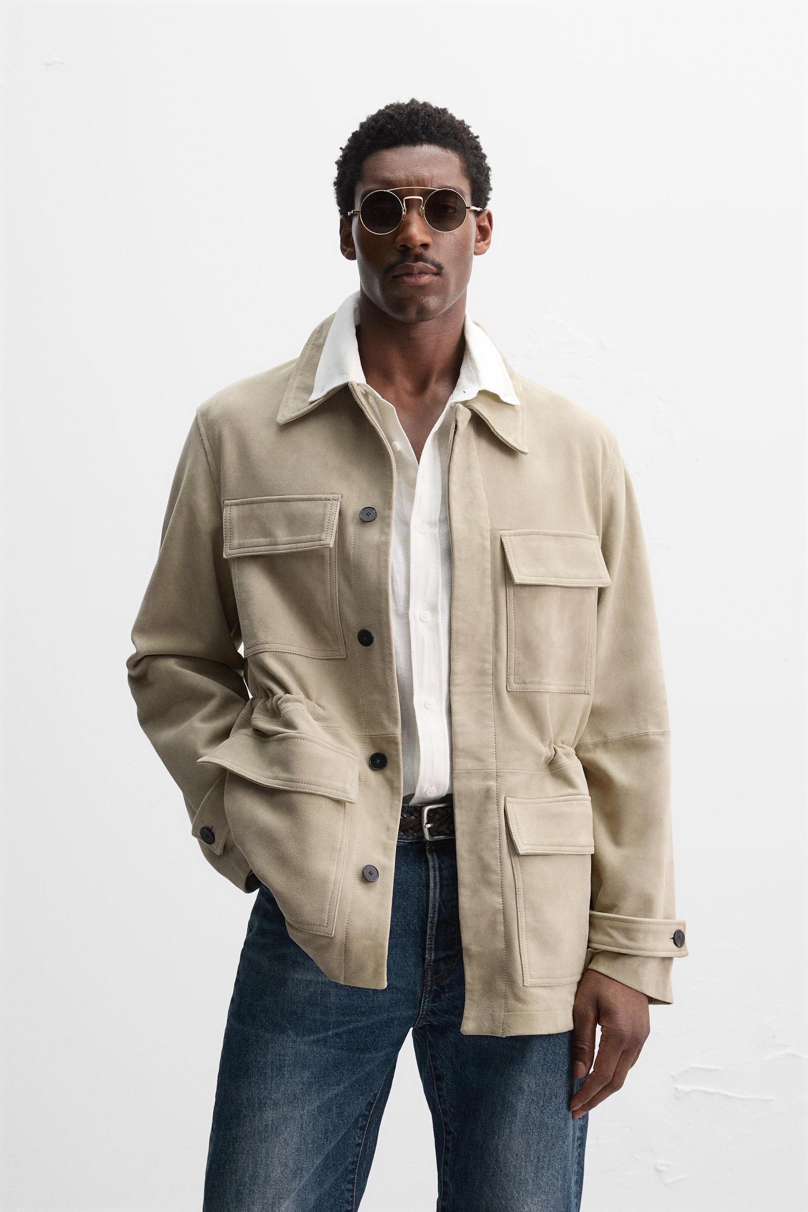 LIMITED EDITION SUEDE LEATHER PARKA Product Image