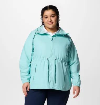 Plus Size Columbia Omni-SHIELD™ Lillian Ridge II Jacket, Women's, Size: 1XL, Spray Product Image