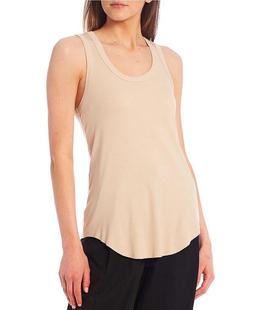 Every Scoop Neck Ribbed Tank Product Image