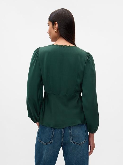 Satin Empire Top Product Image
