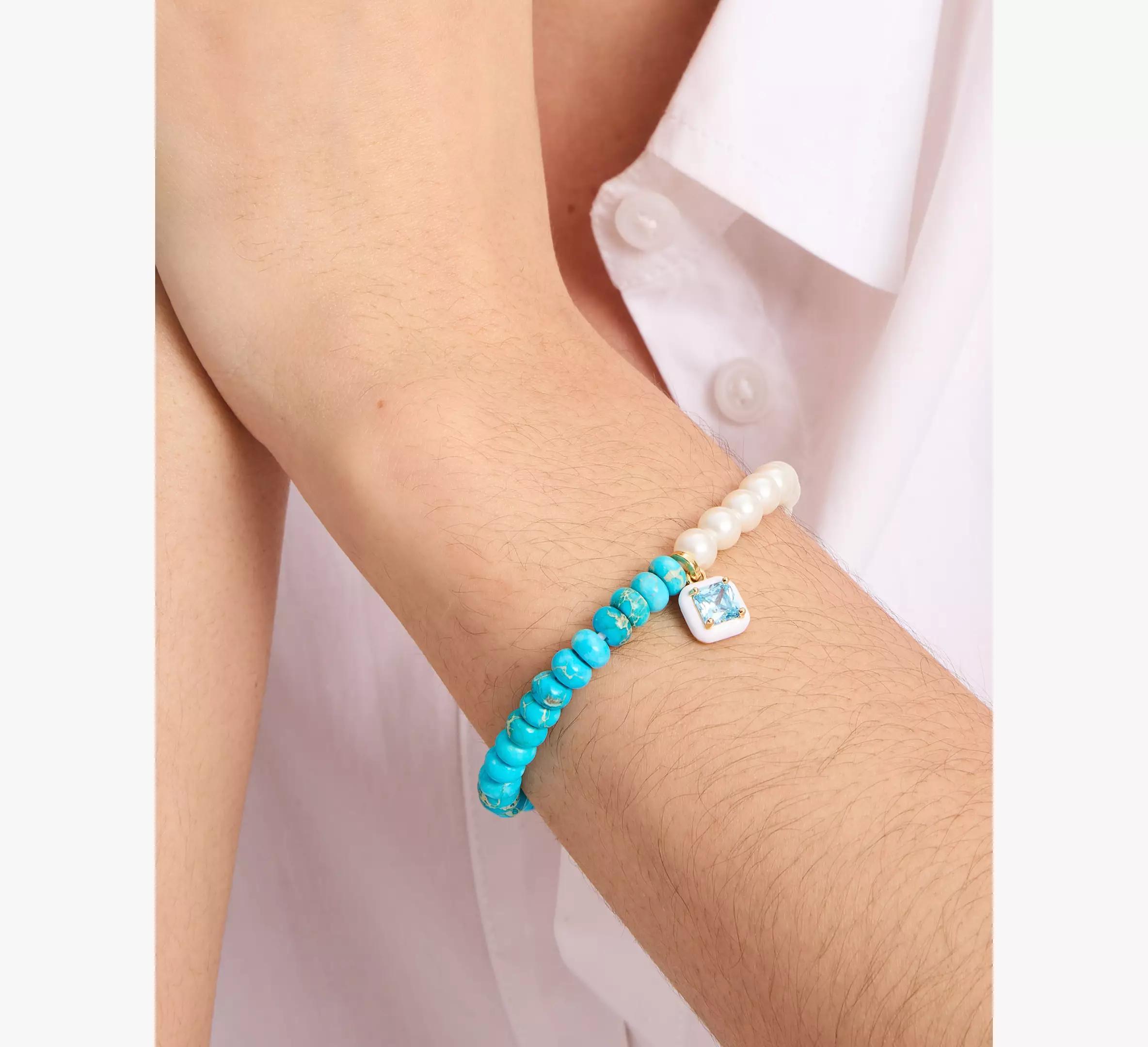 Brighten Up Beaded Stretch Bracelet Product Image