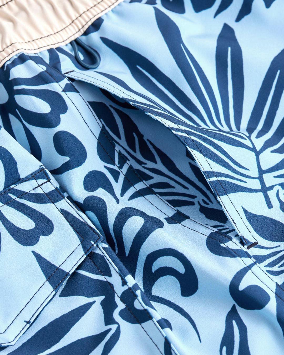 Wright Short - Blue Floral Male Product Image
