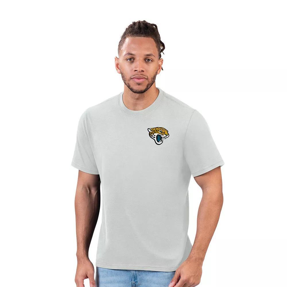 Men's Margaritaville Gray Jacksonville Jaguars Flip Flop T-Shirt, Size: XL, Grey Product Image