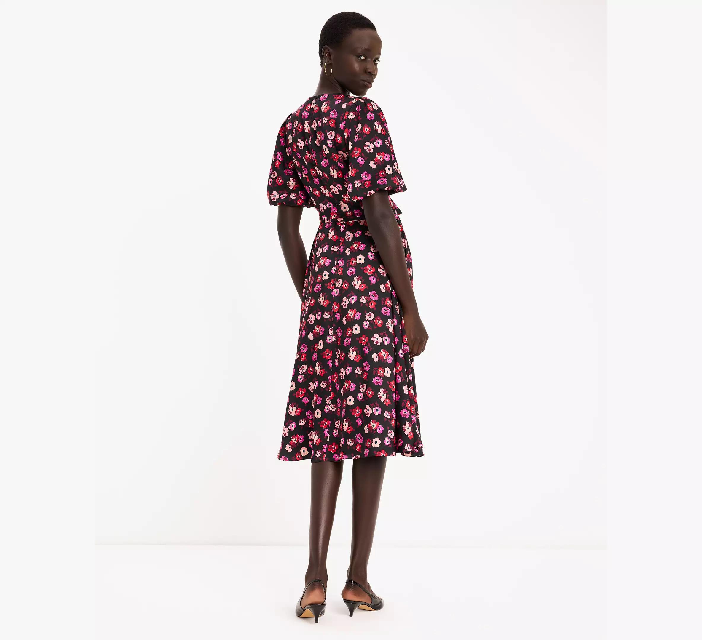 Autumn Paisley Twill Dress Product Image