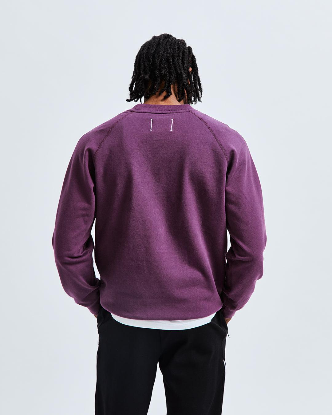 Midweight Terry Classic Crewneck - Vault Male Product Image