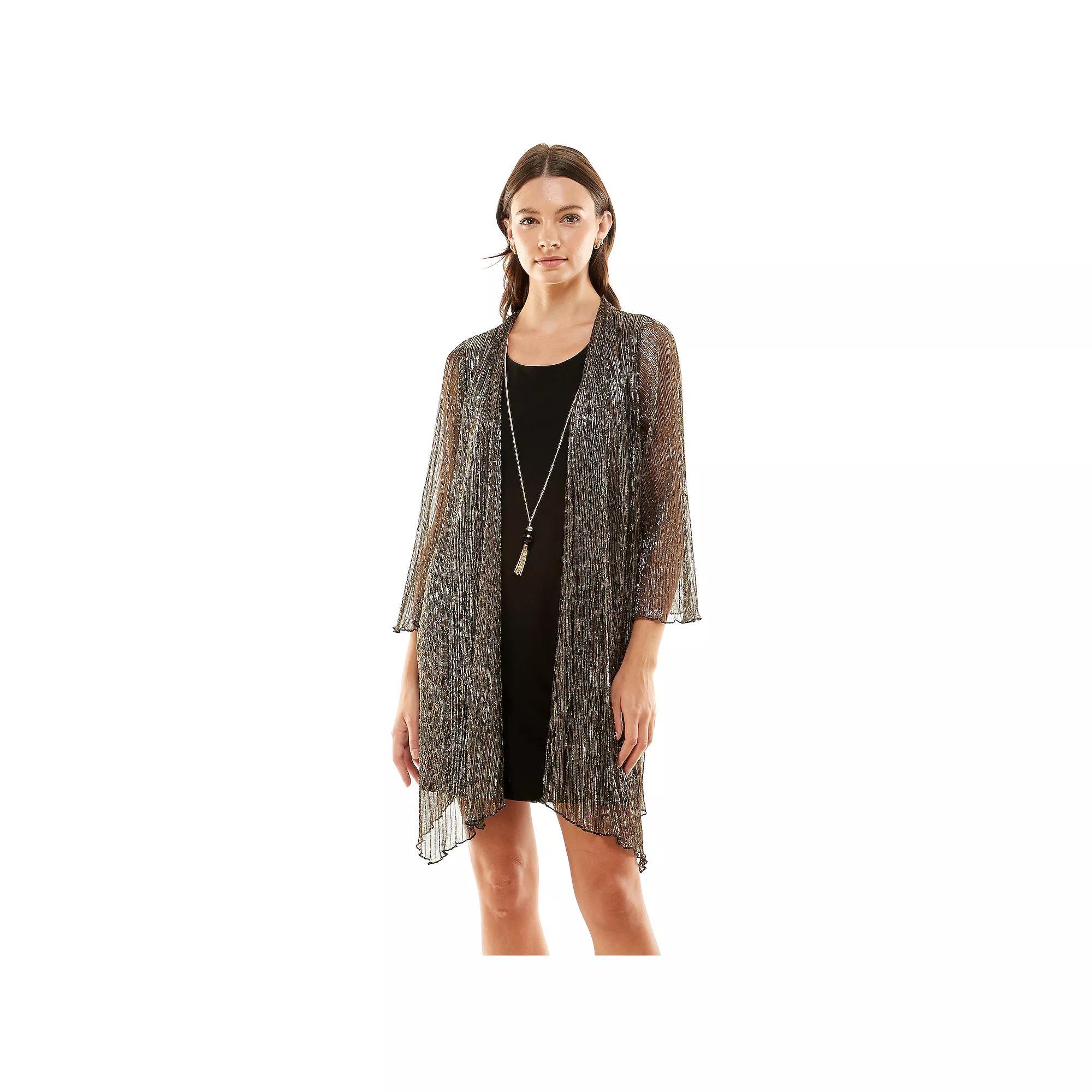 Womens Luxology 2-Piece Necklace & Jacket Dress Set, Womens Product Image