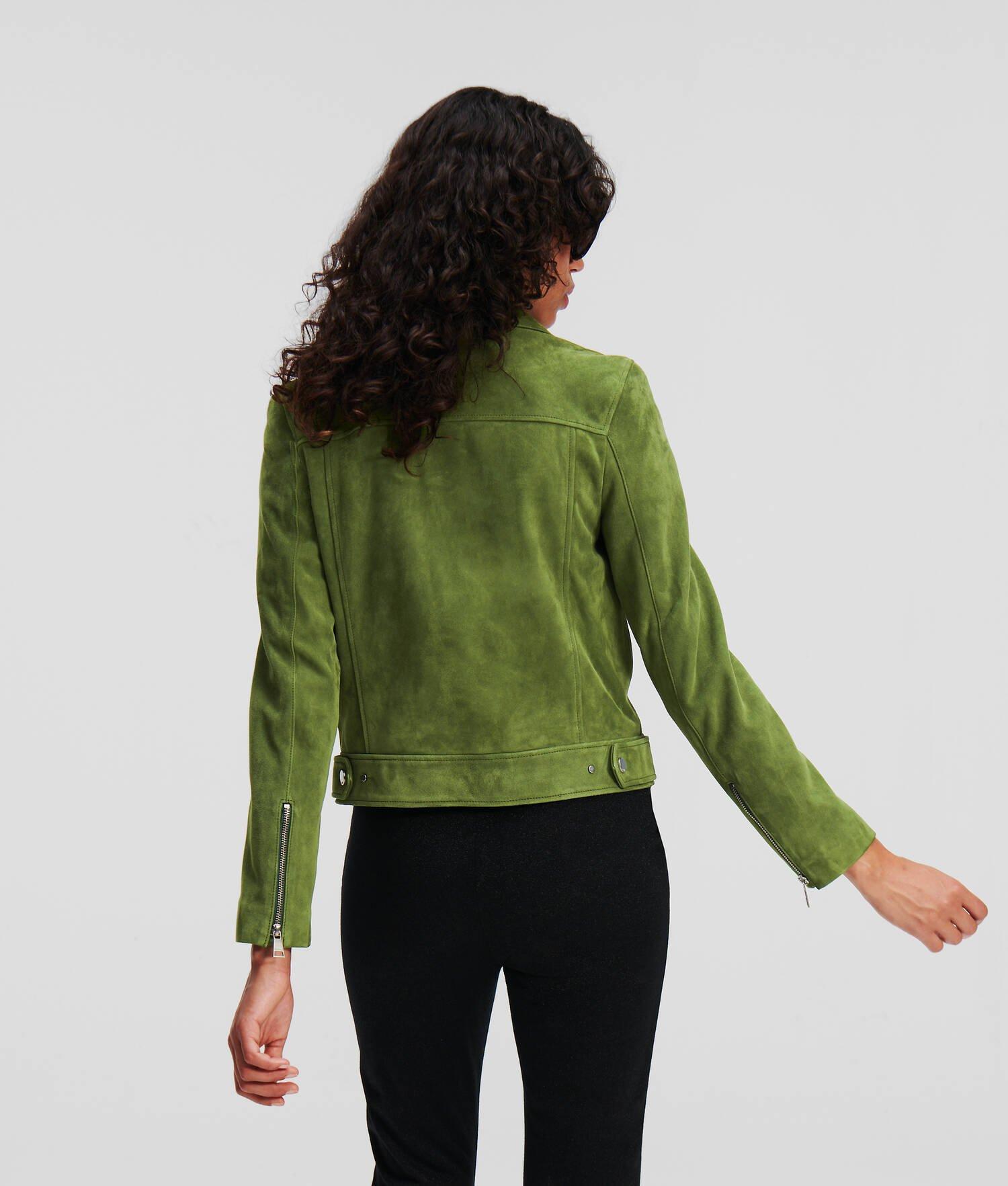 SUEDE BIKER JACKET Product Image