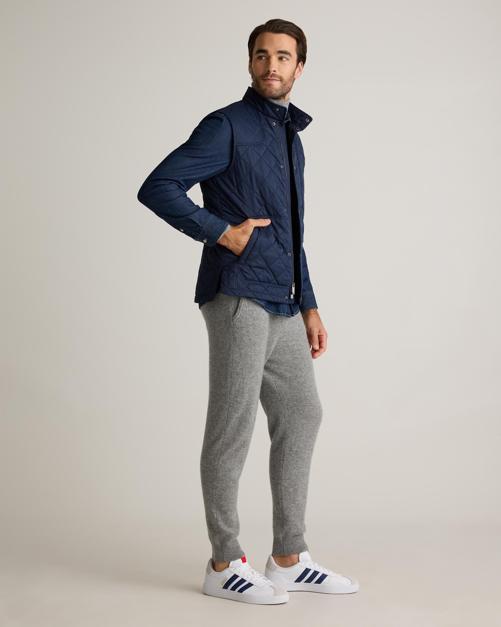 Quince | Men's Featherless Quilted Vest Nylon Product Image