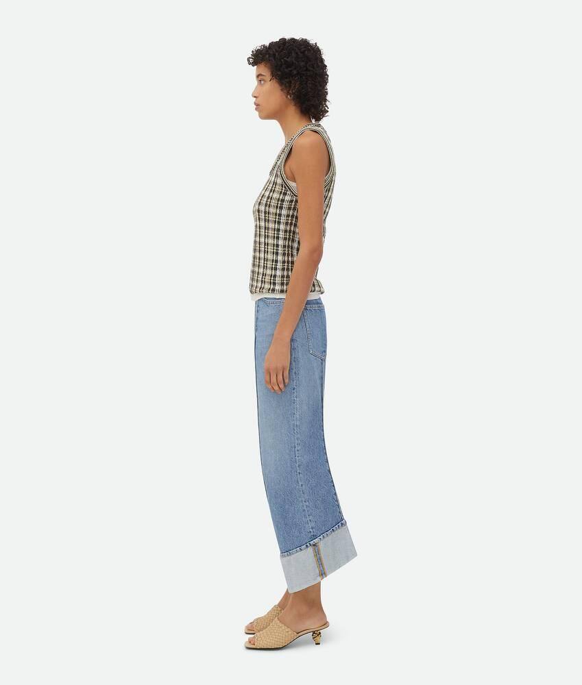 Women's Knot Mule in Cane sugar Product Image