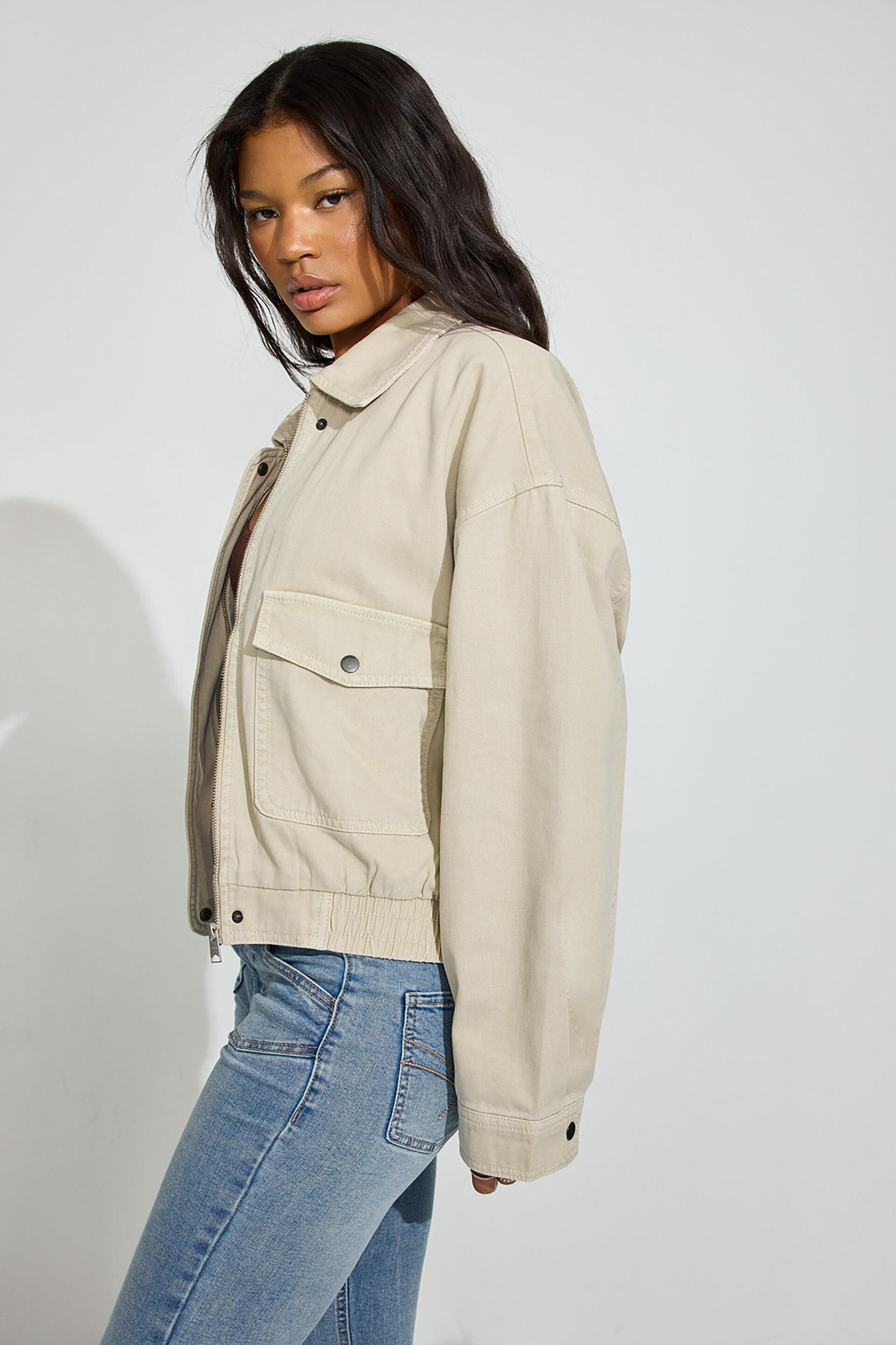 Twill Bomber Jacket Product Image