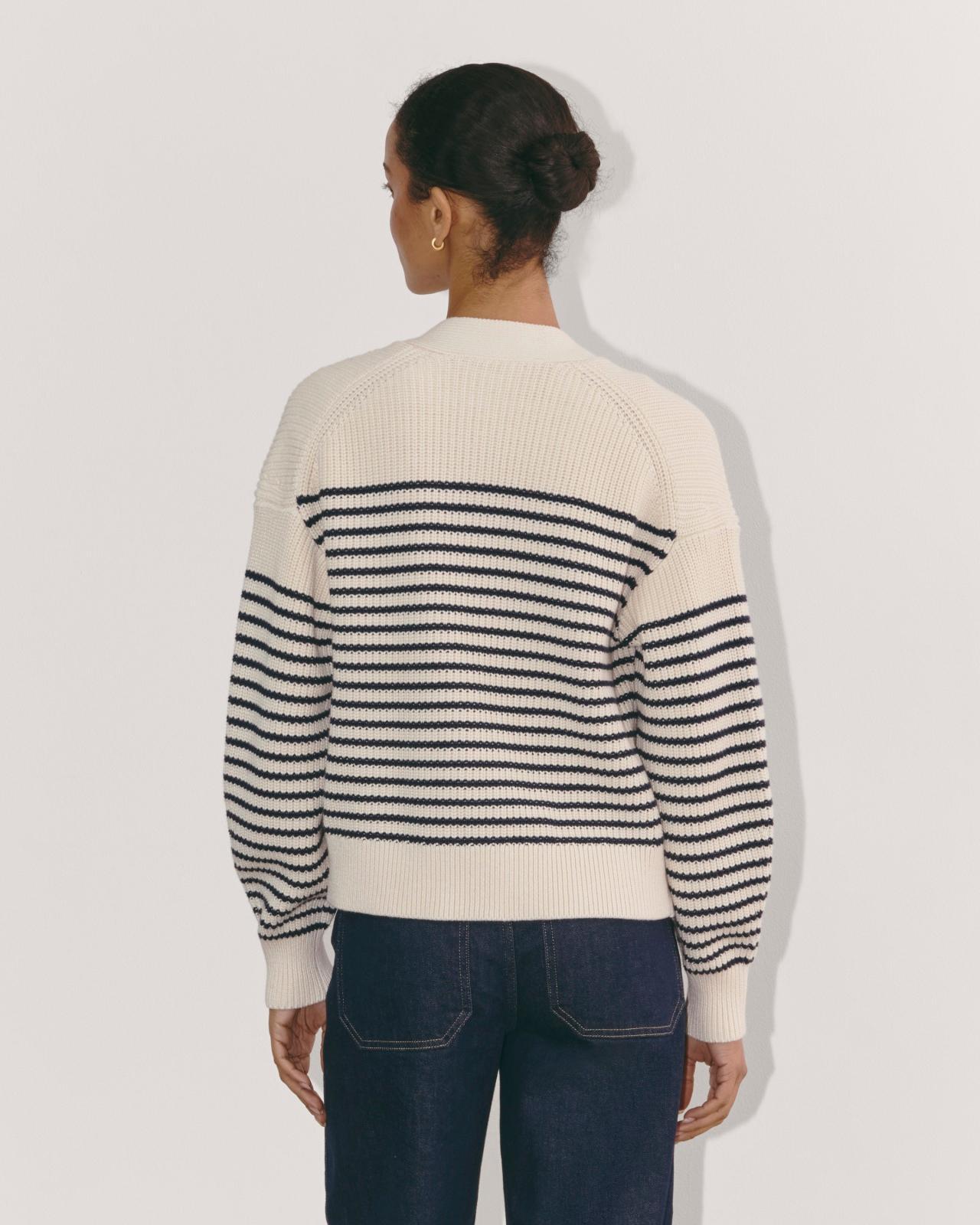 The Boxy Cardigan in Everyday Cotton Product Image