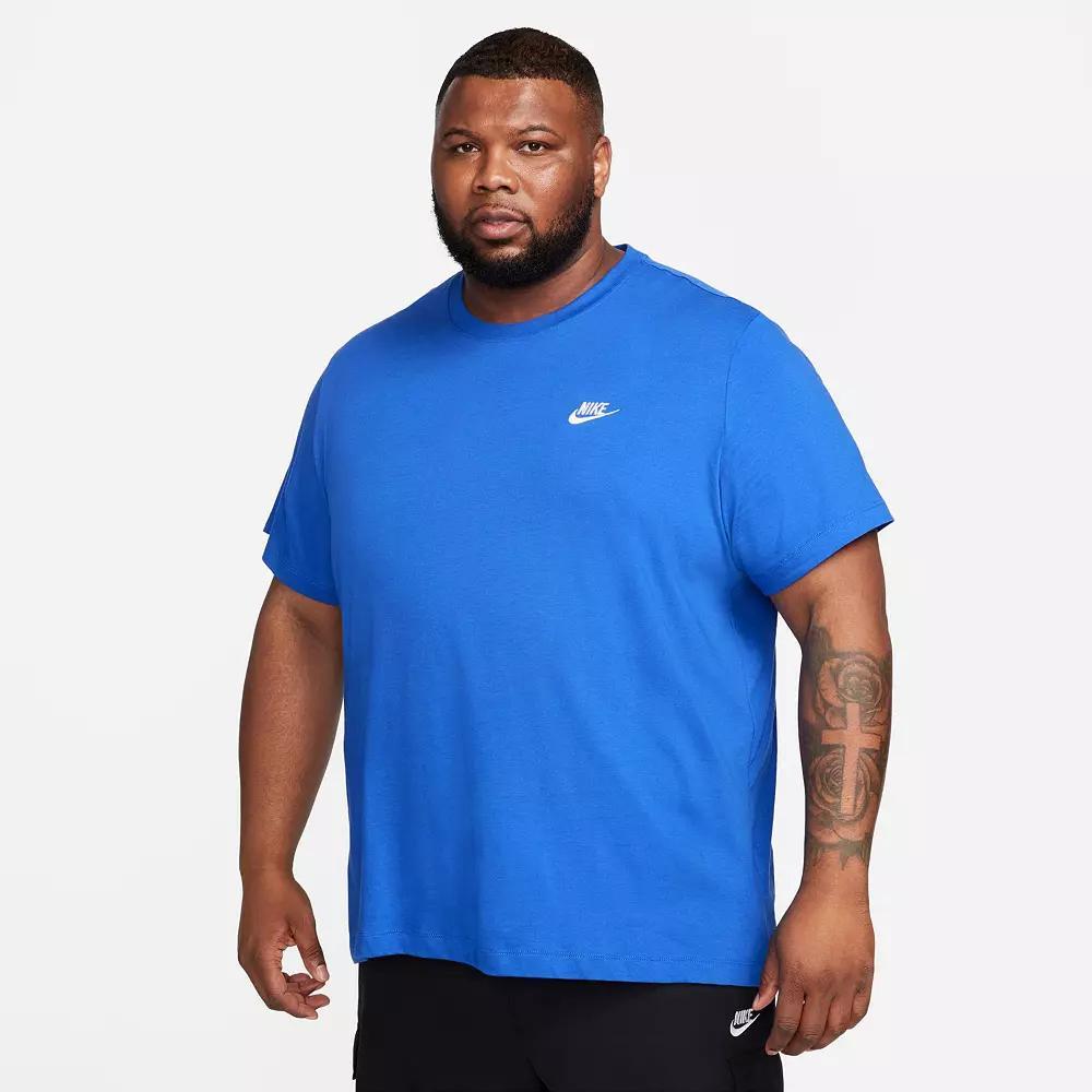 Men's Nike Sportswear Club Tee, Size: Medium, Game Royal Product Image