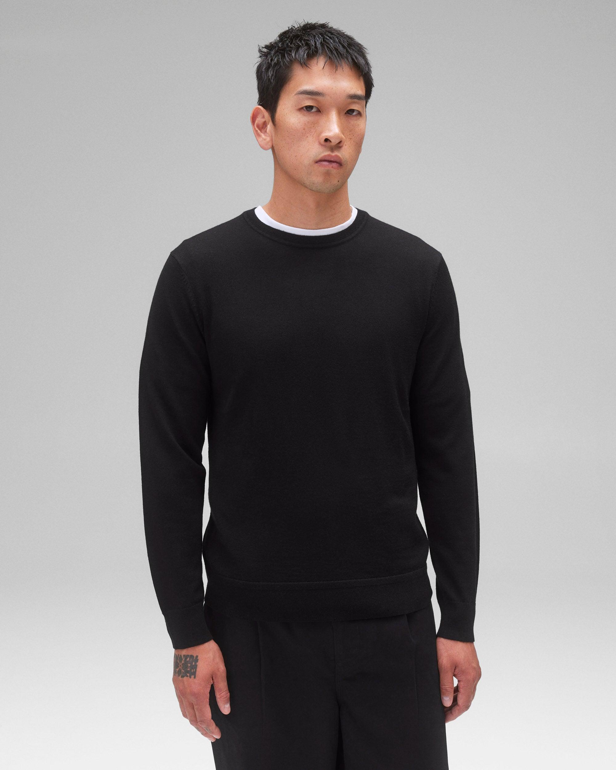 Lightweight Merino Harry Crewneck Male Product Image