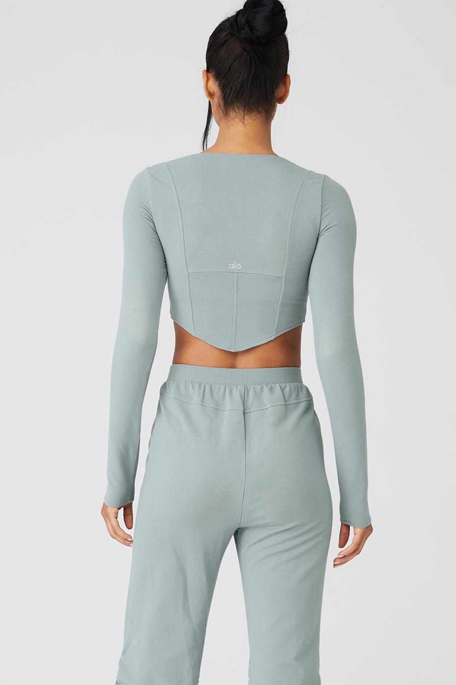 Soft Sculpt Long Sleeve - Cosmic Grey Product Image