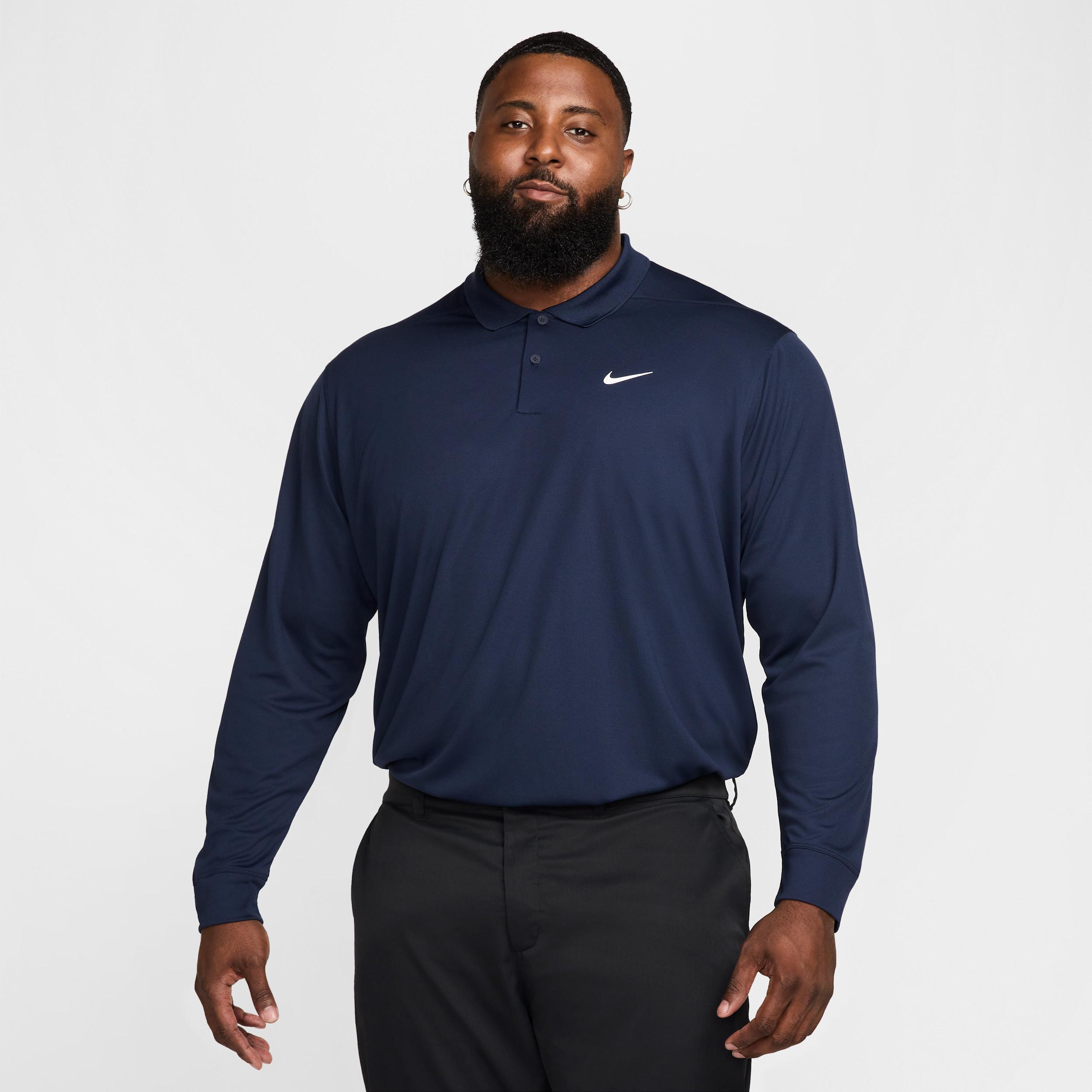 Nike Mens Dri-FIT Victory Long-Sleeve Golf Polo Product Image