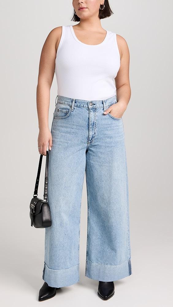 rag & bone Sofie Crop with Cuff Jeans | Shopbop Product Image