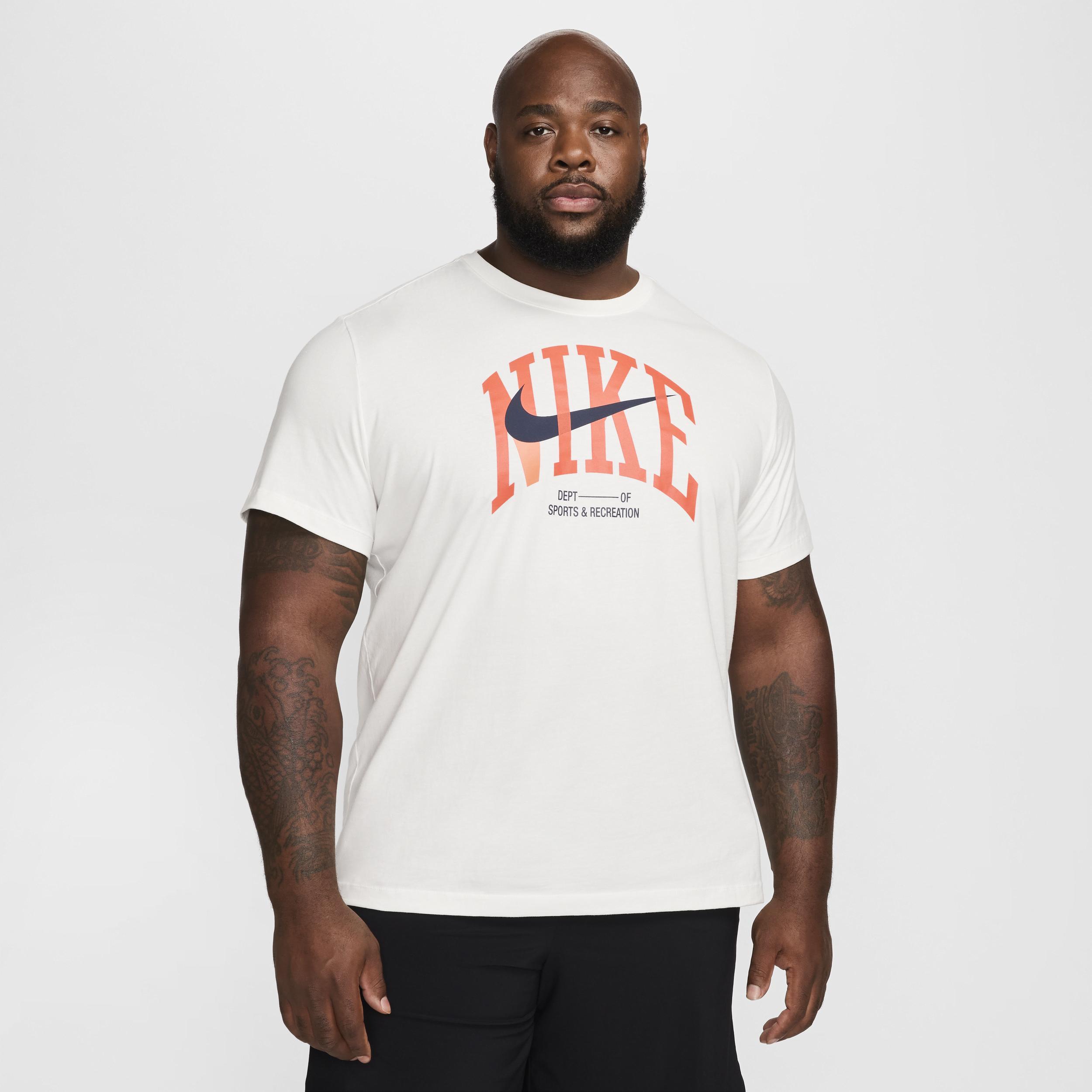 Men's Nike Fitness Graphic Tee, Size: Small, Summit White Product Image